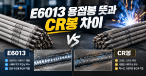 E6013 용접봉 뜻과 쓰임